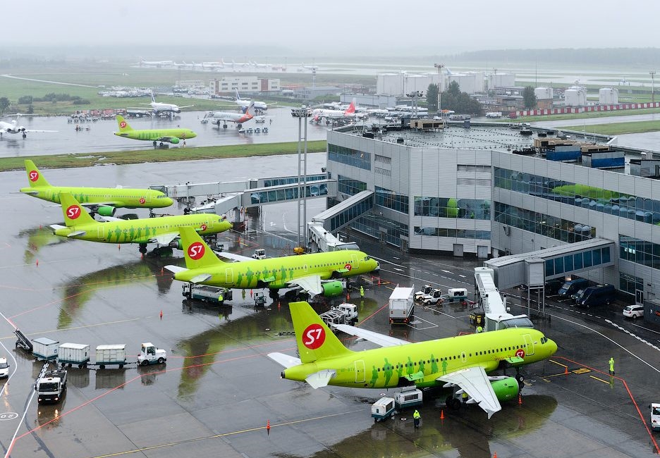 Флот авиакомпании S7 Airlines насчитывает 92 самолета